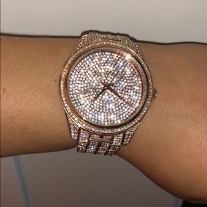 Michael Kors rose gold watch